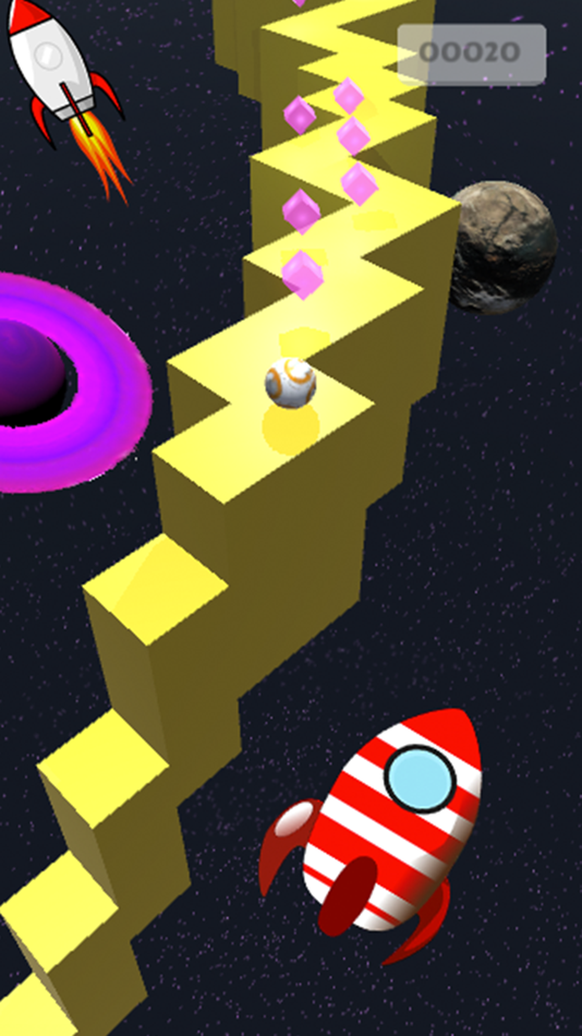 Classic ZigZag - Endless Runner Space Wall Ball - 1.0.2 - (iOS)