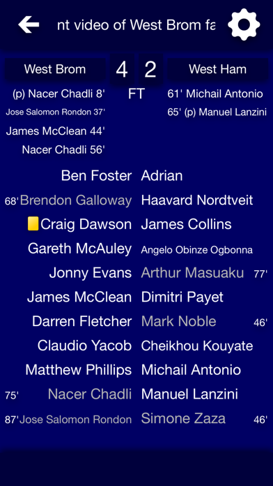 Screenshot #3 pour All The News - West Bromwich Albion Edition