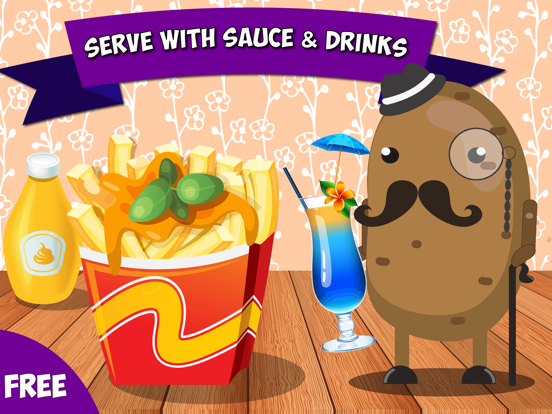 Screenshot #5 pour French Fries Deluxe-Free Hotel & Restaurant Cooking game for kids,family & friends