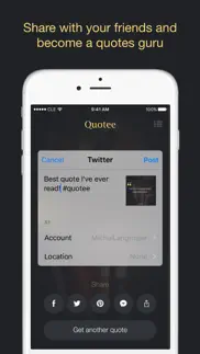 quotee – tons of quotes with style iphone screenshot 4