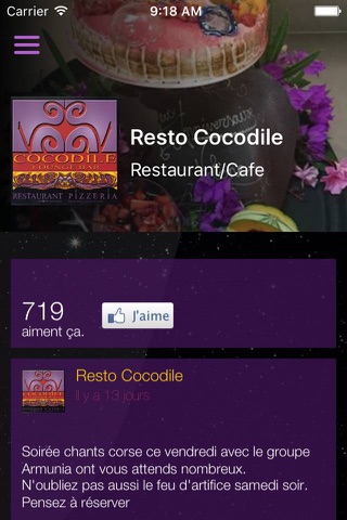 Restaurant le Cocodile screenshot 3