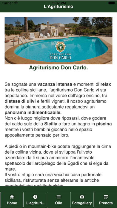 How to cancel & delete Agriturismo Don Carlo from iphone & ipad 1