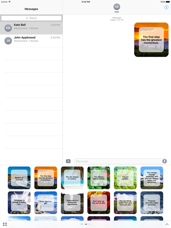 Screenshot #4 pour MindSpire Stickers