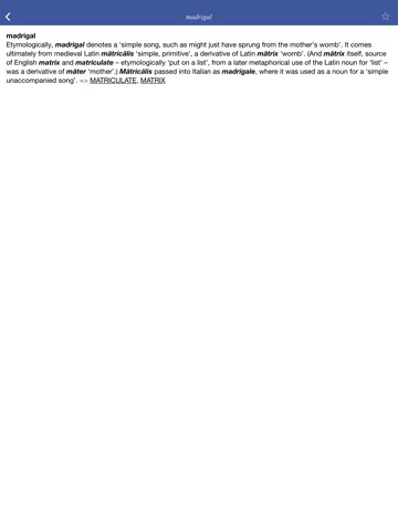 Word Origin Dictionary - a dictionary of etymologyのおすすめ画像4
