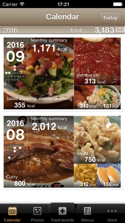 FoodLog : Calorie Counter