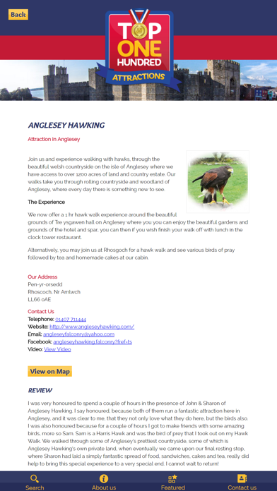 Screenshot #3 pour Wales Top 100 Attractions