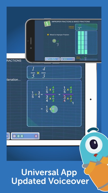 Fraction Basics - Easy & Effective Fractions Tutor screenshot-3