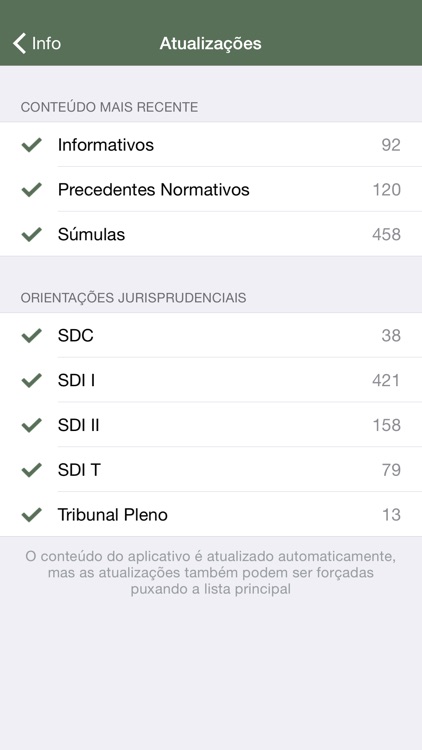 Informativos do TST (Original) screenshot-4