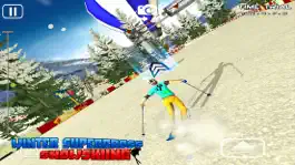 Game screenshot Winter Super Cross SnowSkiing - Free 3D Snow Water Racing Madness Game hack