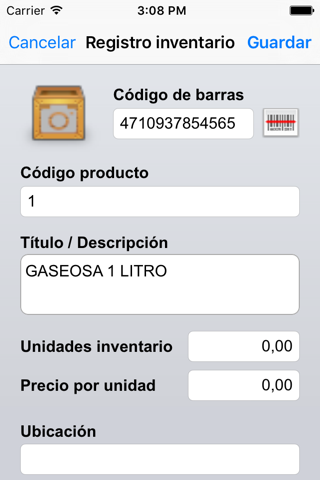 Inventario screenshot 4