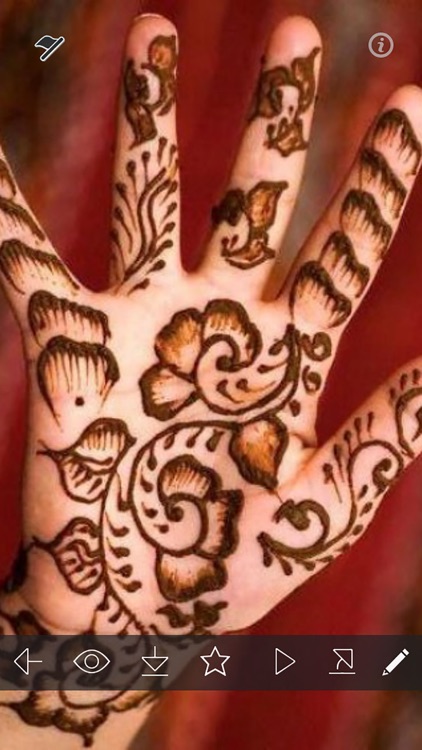Henna Tattoo Designs Ideas - Arabic Mehndi Idea!