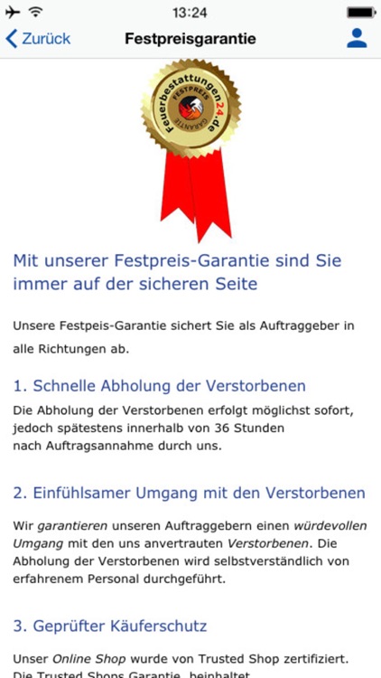 Bestattung Online screenshot-4