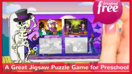 Game screenshot Halloween Jigsaw Puzzles Games For Kids & Toddlers hack