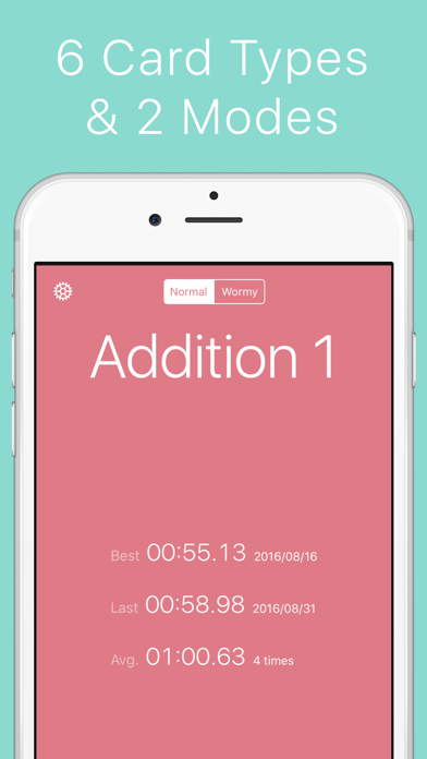 Screenshot #1 pour Math Cards - Addition & Subtraction