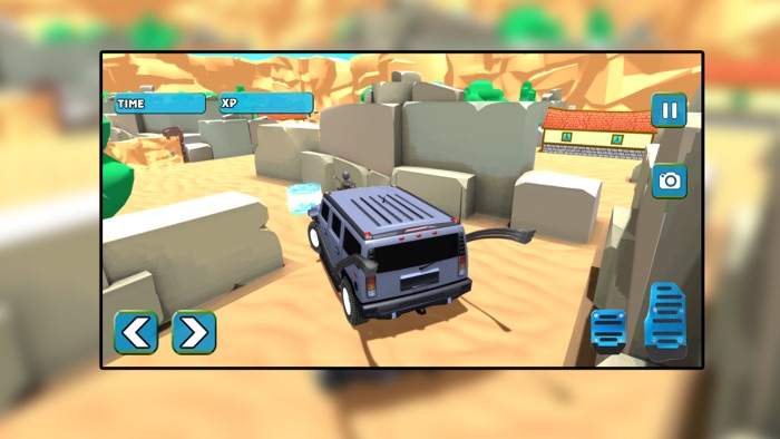 Racing Car in 3D Maze