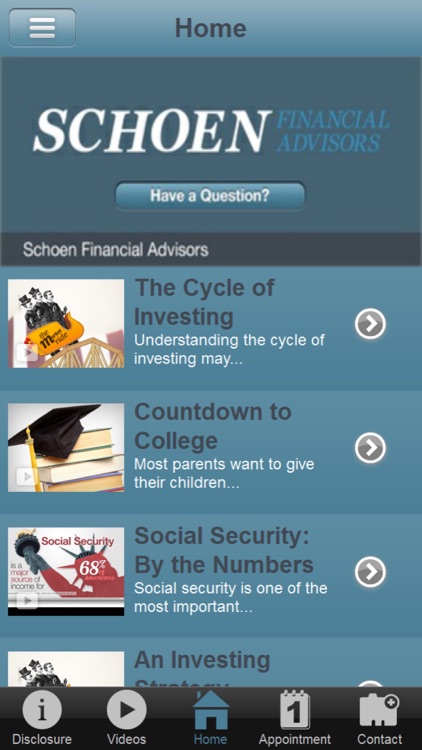 Schoen Financial Advisors