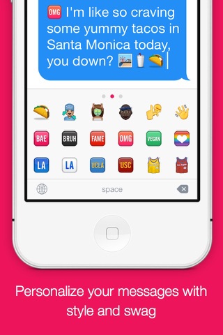 New Emojis - Extra Emoji Stickers! (Life in LA) screenshot 2