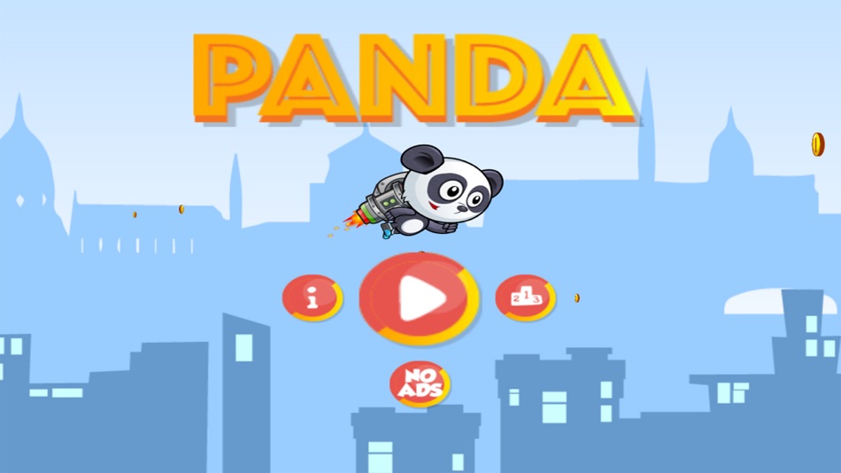 #4. Super Panda Adventure Run and Jump Flappy Fun Game (iOS) Podle: Sakda Setrin