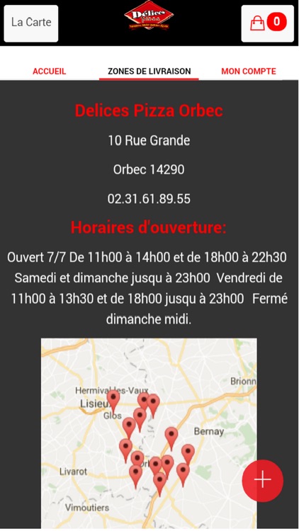 Delices Pizza Orbec screenshot-3