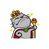 Meow King - Cat stickers for iMessage