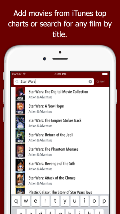 Screenshot #3 pour moviElect - Decide Which iTunes Movie or Rental to Watch for TV & Mobile