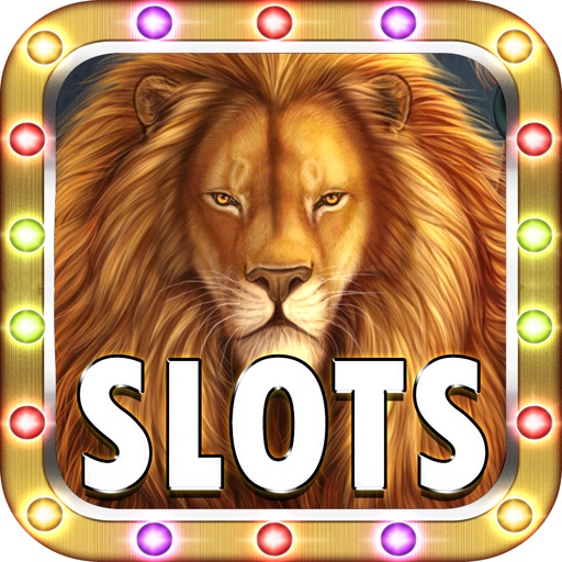 Safari Golden King Lion & Way Tiger Slots Icon