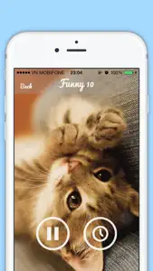 Funny Cat Sounds - Cat Music, Meow Sounds, Kitten Sounds, Angry Cat sounds screenshot #3 for iPhone