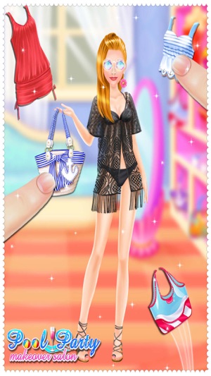 Pool Party Makeover Salon - Girls Games for kids(圖5)-速報App