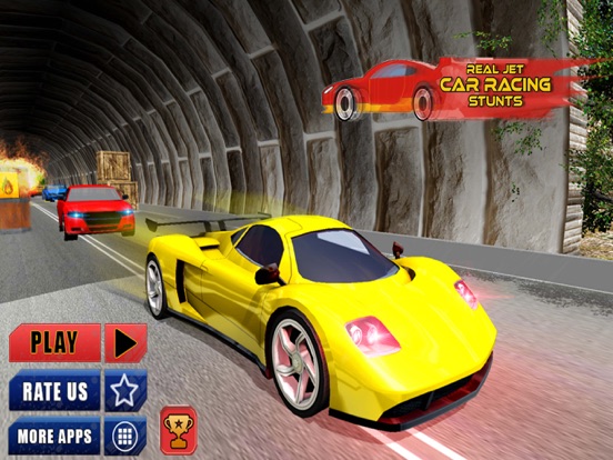 Screenshot #4 pour Réel Jet Car Stunts Racing