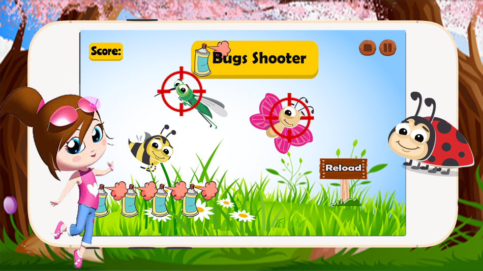 Bugs Halloween: Shooter Monsters Games For Kids - 1.0.4 - (iOS)