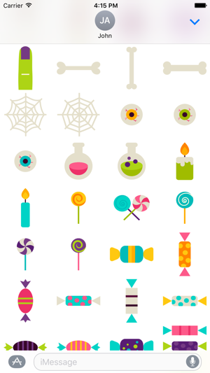 HalloMoji - Happy Halloween Emoji Stickers(圖5)-速報App