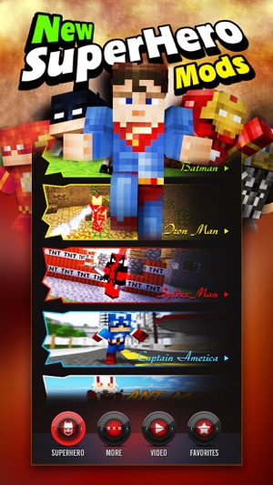 Pro Superhero Mod - for Deadpool Minecra