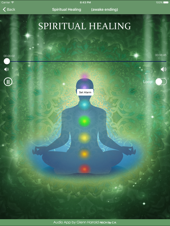Screenshot #6 pour Spiritual Healing Meditation by Glenn Harrold