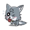 Cute Wolf Sticker For iMessages