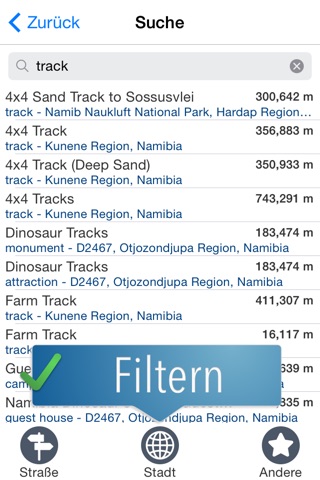 Namibia Travelmapp screenshot 4