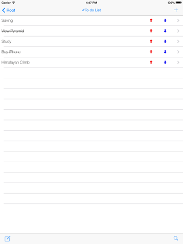 Screenshot #6 pour To Do List (liste de seau)