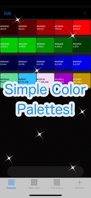 RGB palette - Check Colors!