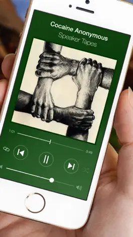 Game screenshot Cocaine Anonymous CA Speakers apk