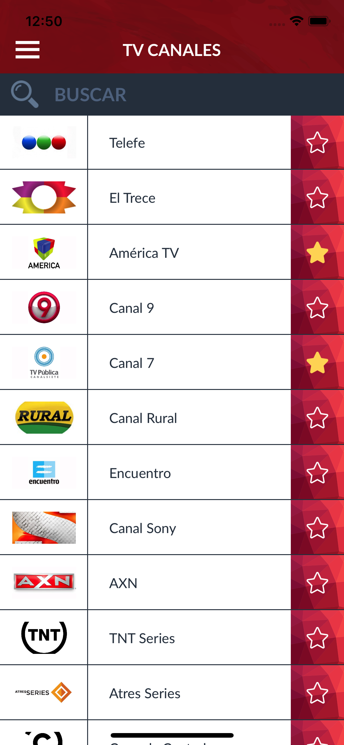 Programación TV Argentina (AR)