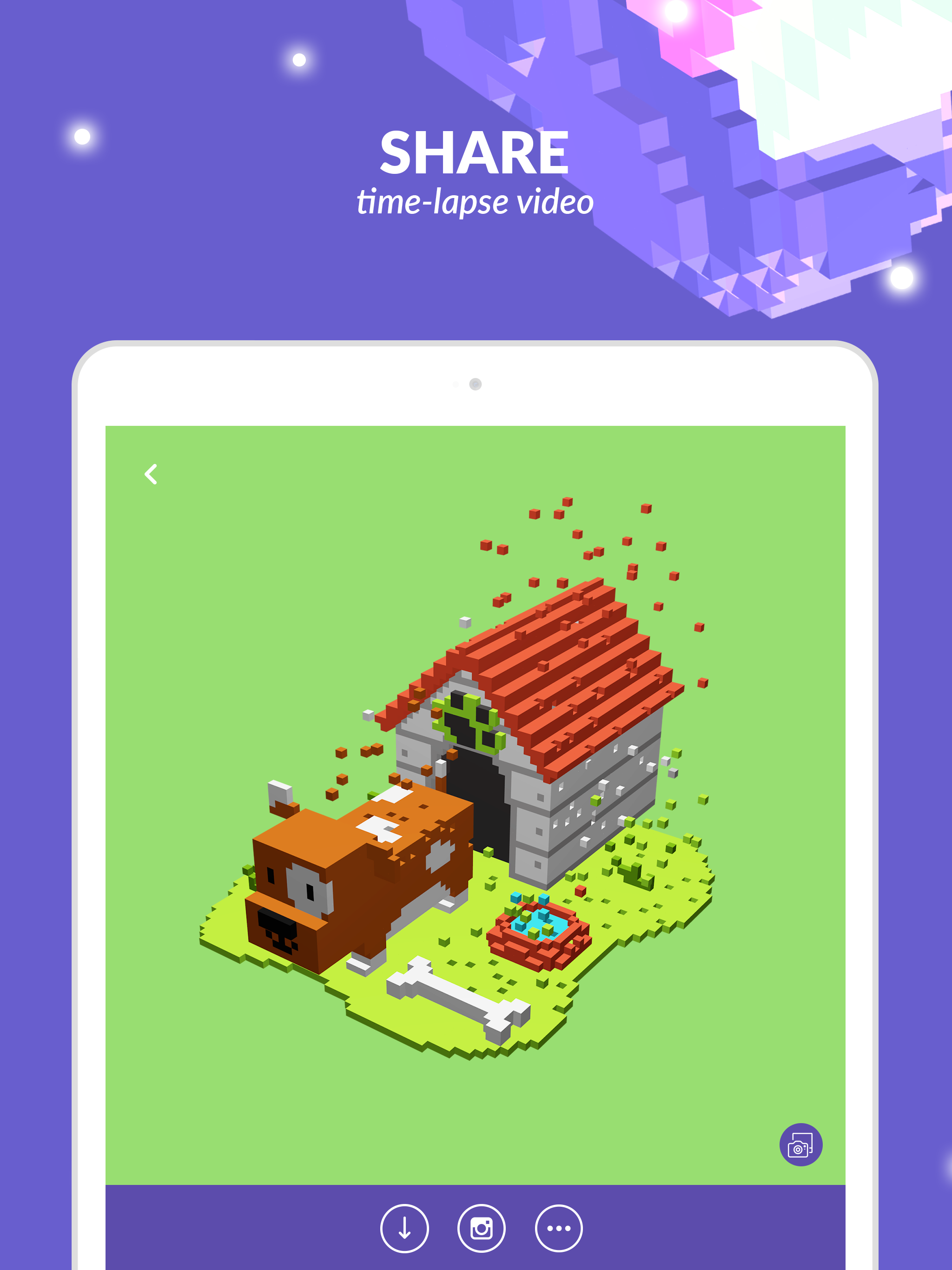 3d Voxel Art: Colour by Number