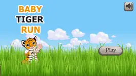 Game screenshot Baby Tiger Run - Adventure eat meat to thrive mod apk