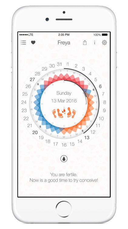 Period tracker • Freya