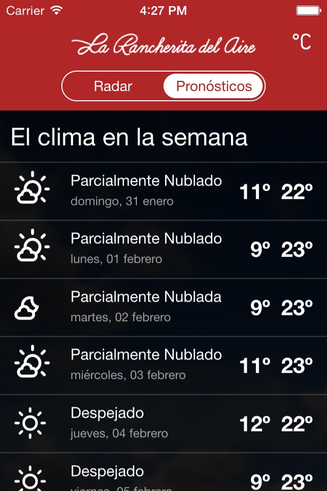 Rancherita Clima screenshot 4