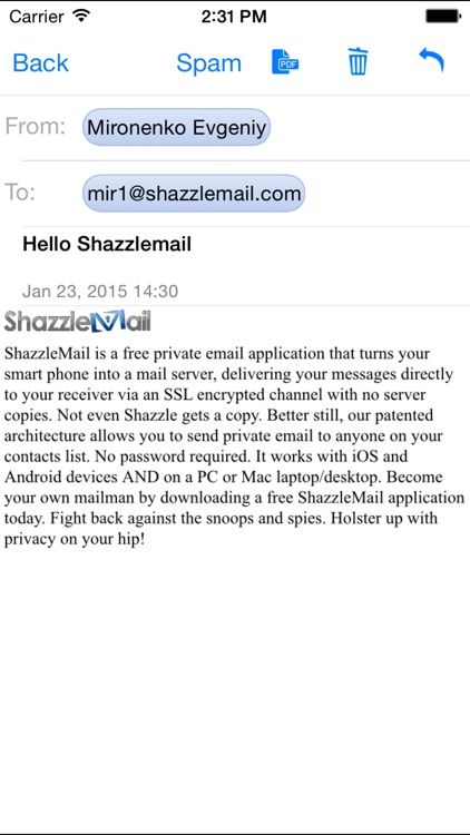 ShazzleMail