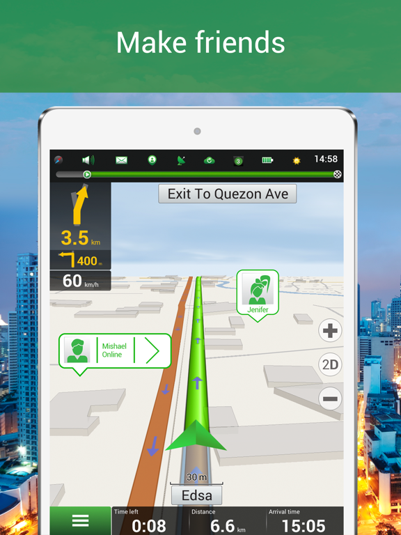 Screenshot #6 pour Navitel Navigator Philippines - GPS & Map
