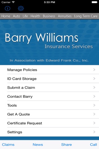 Barry Williams Insurance Services screenshot 2