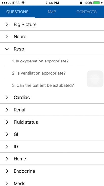 Halifax ICU Rounding Card