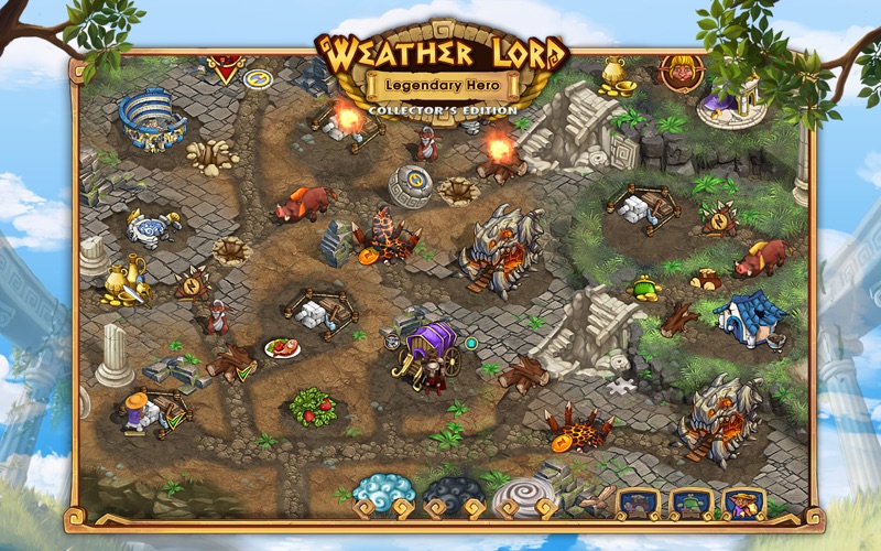 Screenshot #3 pour Weather Lord: Legendary Hero Collector's Edition