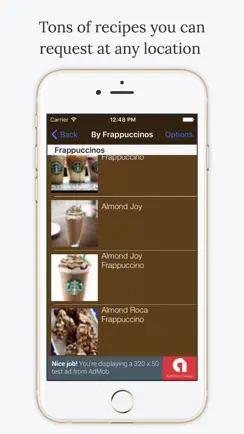 Secret Menu Starbucks Edition Free iPhone image 3