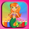 Mermaid Coloring Book Paint Games Free For Kids 2